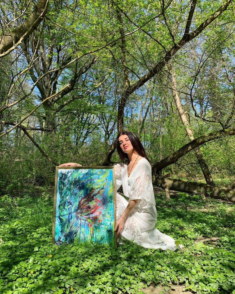 Gemälde, Natur, spirituelle Kunst